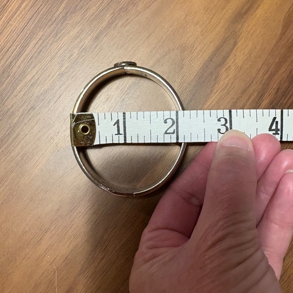 Coach silver-tone bangle bracelet - Picture 5 of 7